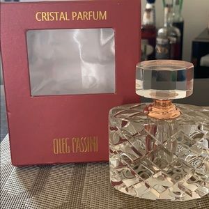 Cristal perfume bottle